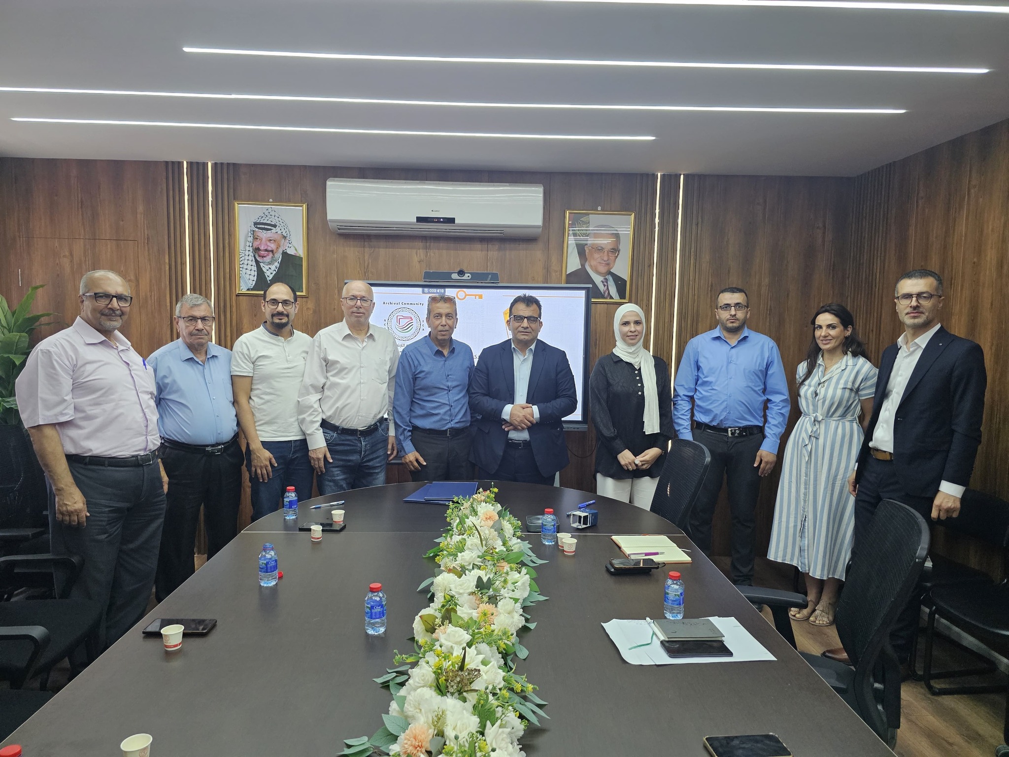The Archival Gathering - Palestine discusses with the Department of Refugee Affairs to enhance cooperation to protect national identity and memory